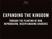 Tablet Screenshot of plantingchurches.com